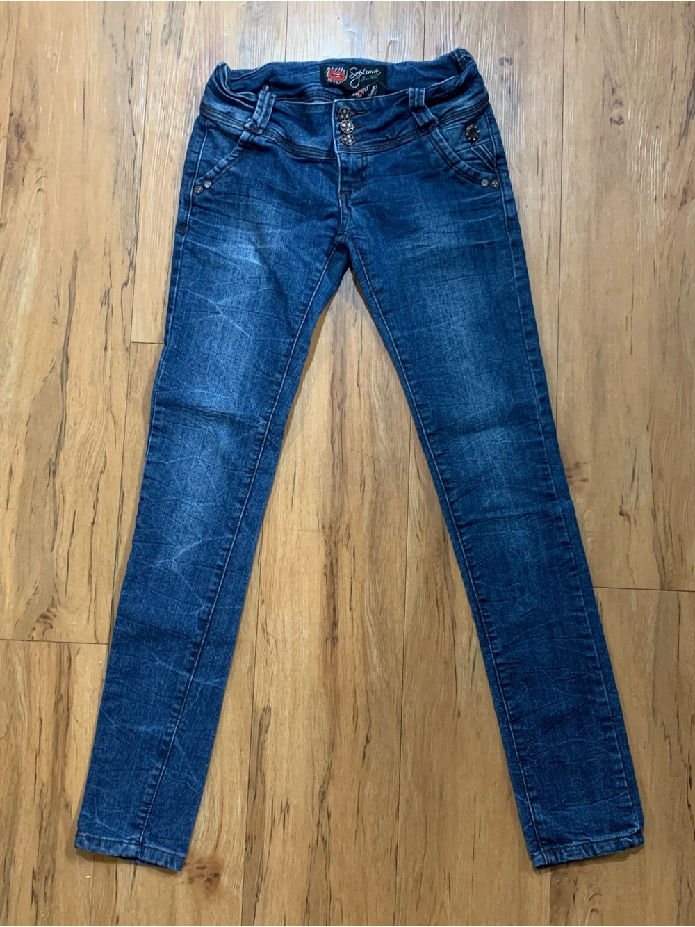 Septima low rise skinny jeans